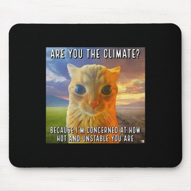 Lustigt par Valentine Orange Cat Meme är du Musmatta (Framsidan)
