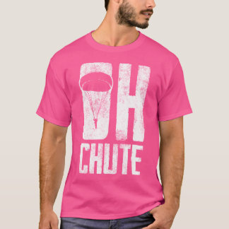 Lustigt parachuting Älskare-grafik för kvinnor och T Shirt