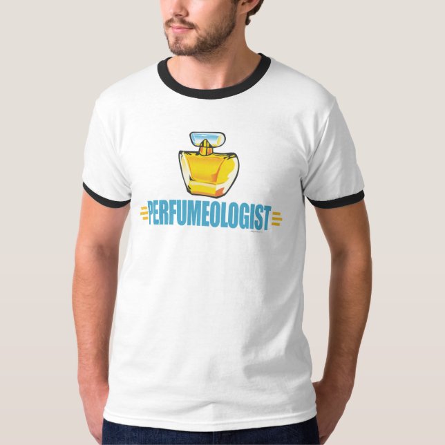 Lustigt Parfym T-shirt (Framsida)