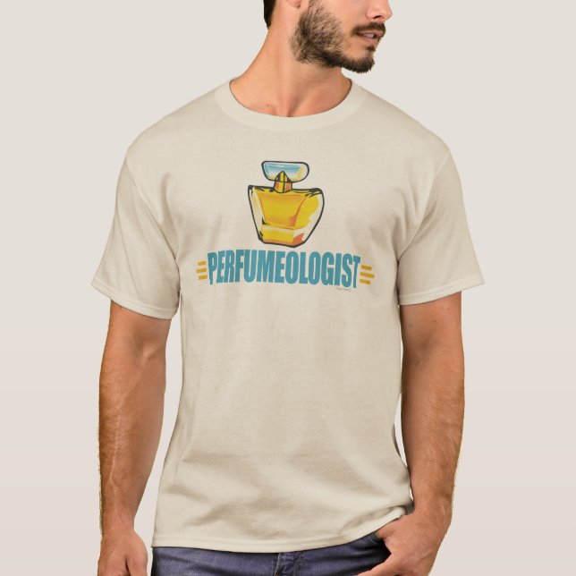 Lustigt Parfym Tee Shirt (Framsida)