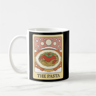 Lustigt Pasta Tarot Card Kaffemugg
