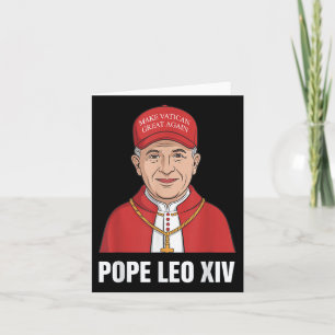 Lustigt påve Leo Xiv Gör Vatikanen Underbar igen k Kort
