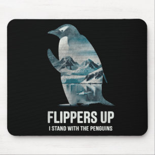 Lustigt Penguin-flipparna uppe står jag med Pengui Musmatta