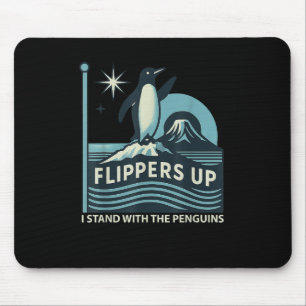 Lustigt Penguin-flipparna uppe står jag med Pengui Musmatta