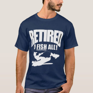 Lustigt pension av en fiskare T-Shirt