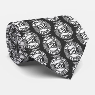 Lustigt Pension Gift... Jag är pensionerad... Slips