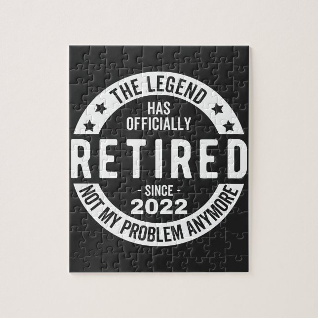 Lustigt pension, pensionerad, pensionerad brandman pussel (Vertikal)