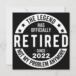 Lustigt pension, pensionerad, pensionerad brandman spara datumet