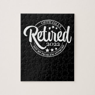 Lustigt pensionerat 2022 Inte mitt problem längre Pussel