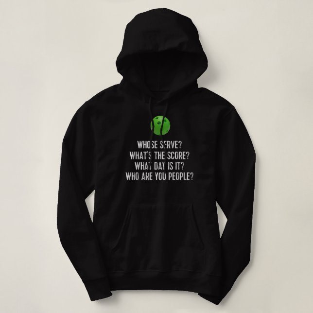 Lustigt Pickleball vars  förbunds Pickleball Tea T Shirt (Design framsida)