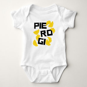 Lustigt Pierogi Baby Bodykostymer T Shirt