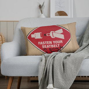 Lustigt Pillow Fasten, det går till Prydnadskudde