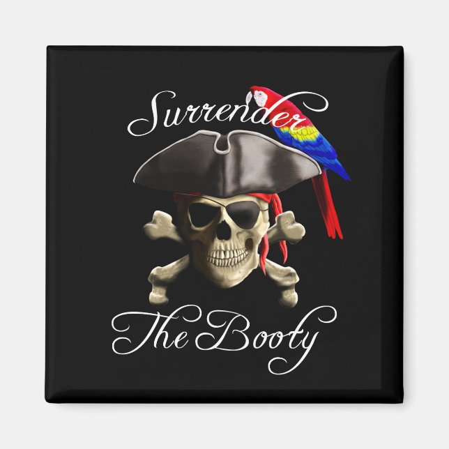 Lustigt Pirat överlämnar Bootyn Magnet (Framsidan)