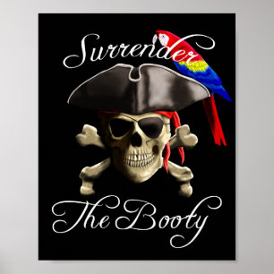 Lustigt Pirat överlämnar Bootyn Poster