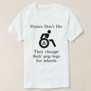 Lustigt Pirater Die Quote T Shirt