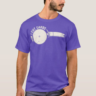 Lustigt Pizza Älskare Hur jag klipper Carbs Anti D T Shirt
