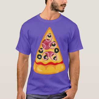 Lustigt Pizza-segment för hans och hennes matchand T Shirt