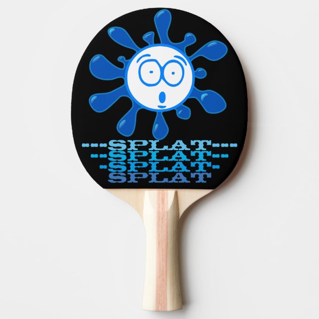 Lustigt platta Boll Pingisracket (Framsidan)