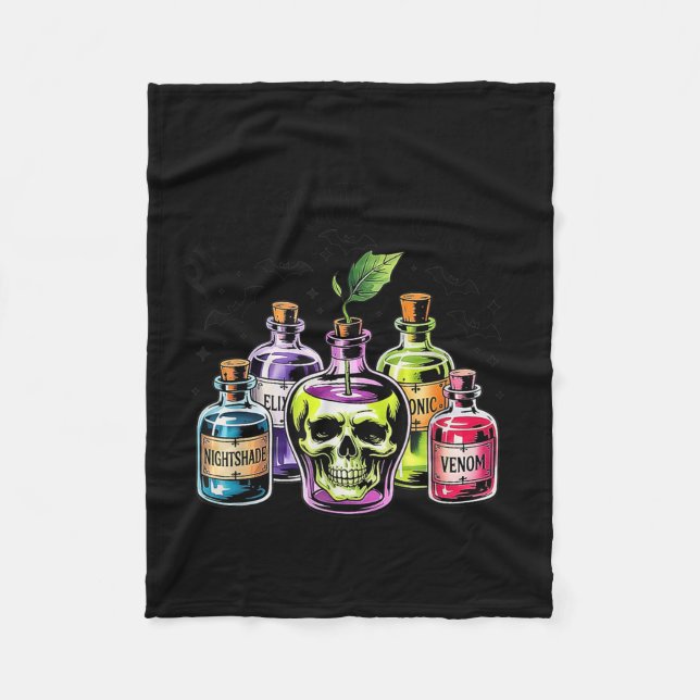 Lustigt Plocka din kriminalvårdsanka Halloween Got Fleecefilt (Framsidan)