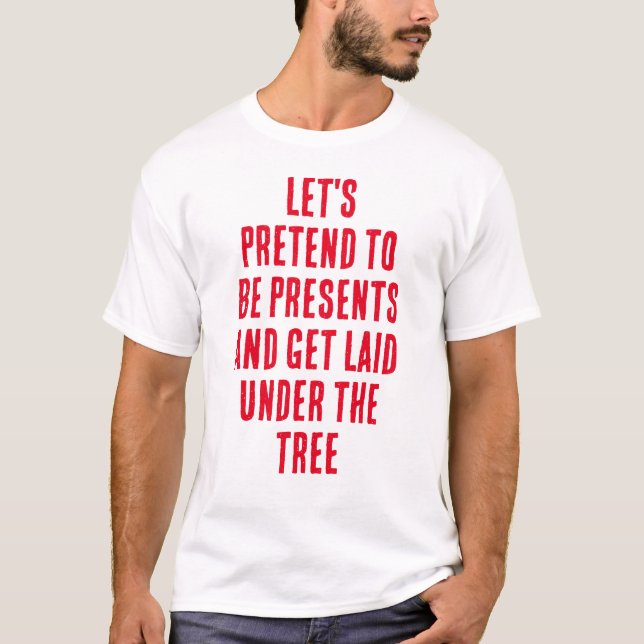 Lustigt, Plocka uppåt T Shirt (Framsida)