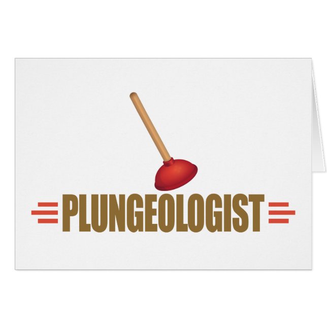 Lustigt plommon hälsningskort (Framsidan Horizontal)