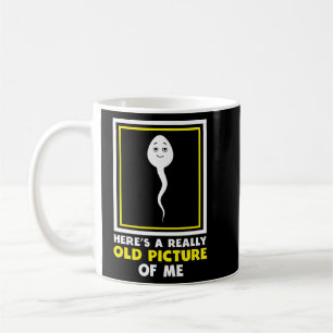 Lustigt PM här är en Verkligen gammal Bild av mig  Kaffemugg