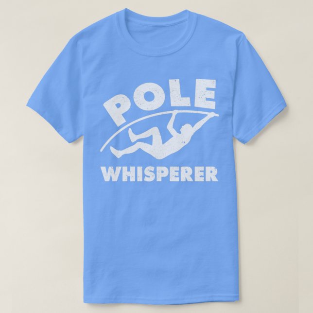 Lustigt pole Vault Pole Vaulting Pole Jumping Pole T Shirt (Design framsida)