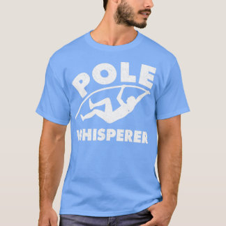 Lustigt pole Vault Pole Vaulting Pole Jumping Pole T Shirt