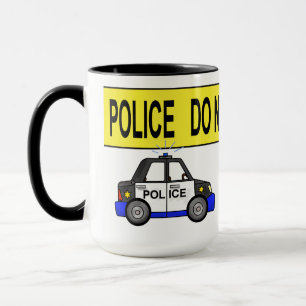 Lustigt Policeman Coffee Mugg personaliserar det!
