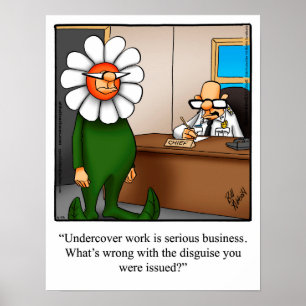 Lustigt Policemen Humor Poster