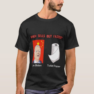 Lustigt politiskt meme Satire Sömnig Joe Biden Chi T Shirt