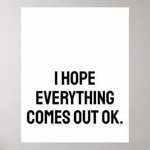 Lustigt Poop-tecken, Lättare väggkonst Bathroom Po