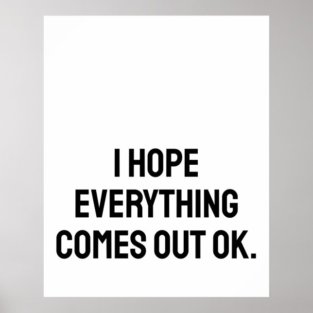 Lustigt Poop-tecken, Lättare väggkonst Bathroom Po (Framsidan)