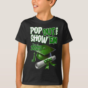 Lustigt pop ut och visa Em Senior Cl från 2025 års T Shirt