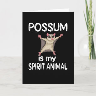 Lustigt Possum presenterar Opossum Älskare Possum Kort