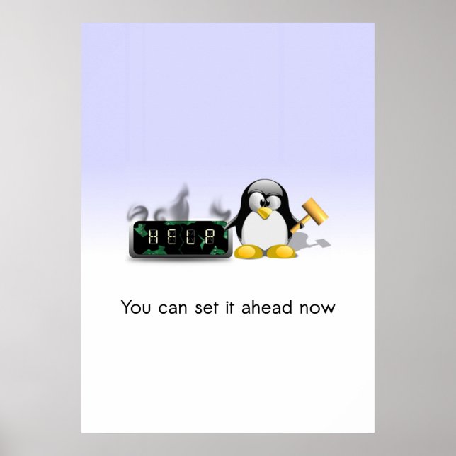 Lustigt Poster antisommartid (Framsidan)