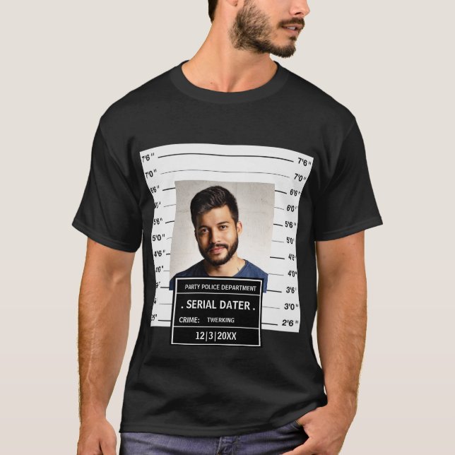 Lustigt poster av anpassningsbar t shirt (Framsida)