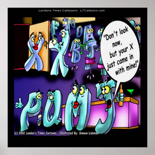 Lustigt Poster av Ex-make (Framsidan)