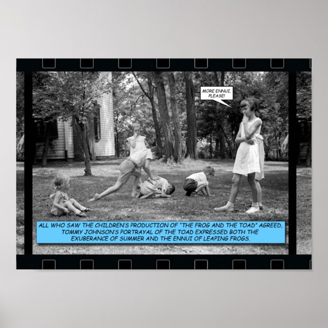 Lustigt Poster - Leapfrog (Framsidan)