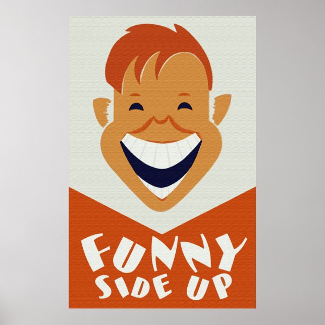 Lustigt Poster sida upp (Framsidan)