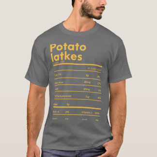 Lustigt potatisspärrar thanksgivingens näringsuppg t shirt