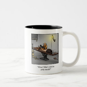 Lustigt "Potty Mouth" Mugg Gift