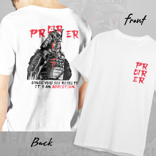Lustigt, PR ELLER ER Gym Weight Lifts, Front and B T Shirt