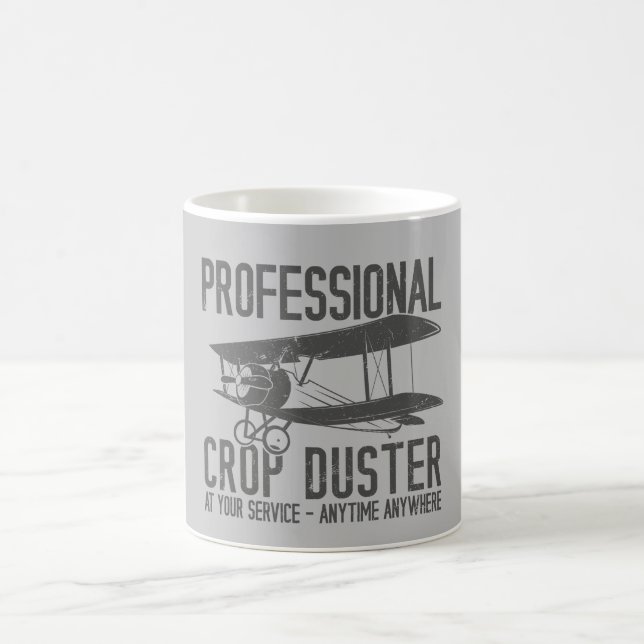 Lustigt Professionell Skörd Duster Fart Joke Gift Kaffemugg (Center)