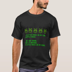 Lustigt programkodnummer 99 Kryp I T Shirt