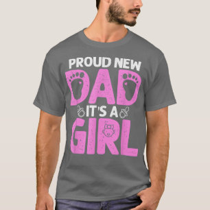 Lustigt, proud New Pappa Gift För manar Fars dag. T Shirt