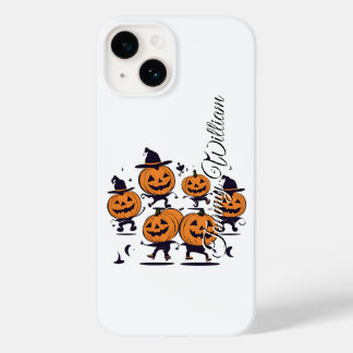 Lustigt pumkin Halloween-telefonfall