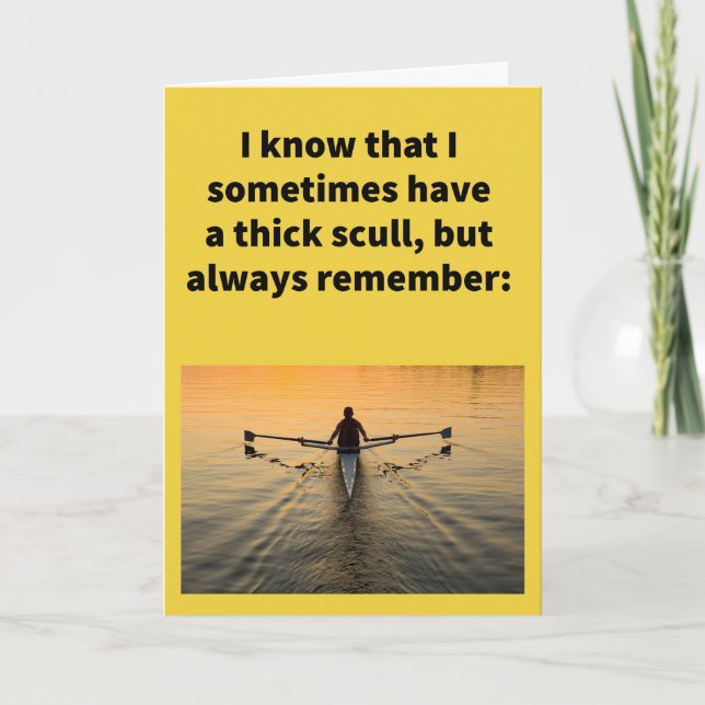 Lustigt Pun Bara hur du firar Lycklig-årsdagen Kort (Framsida)