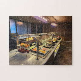 Lustigt! Puzzle - Hotel Breakfast Buffet Pussel