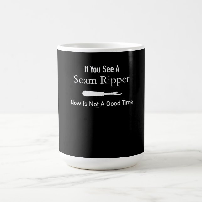 Lustigt Quilting Seamstress Gift Idea Quilting Kaffemugg (Center)